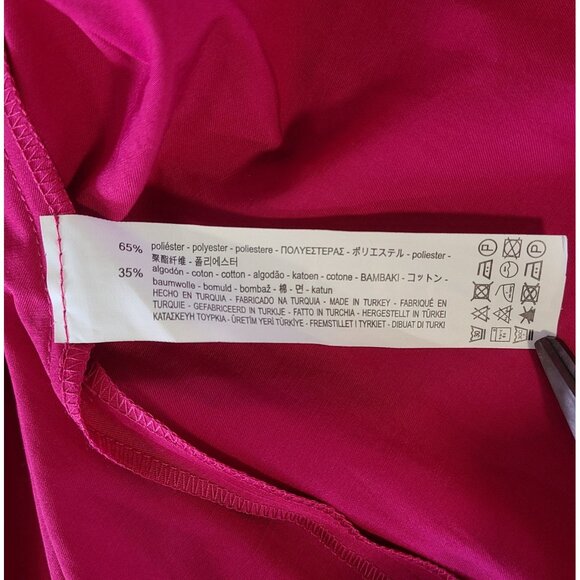 Zara Fuchsia Pink Mermaid Ruffle Skirt NEW Sz XS Festival Party Spring - Picture 8 of 8